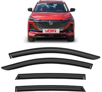 Дефлекторы окон VOIN для а/м Changan CS55PLUS 2019-н.в./UNI-S 2024-н.в. /внедорожник/накладные/к-т 4шт/ DEF01438