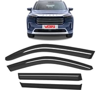 Дефлекторы окон VOIN для а/м Exeed VX FL 2021-н.в. /внедорожник/накладные/к-т 4 шт/ DEF01443