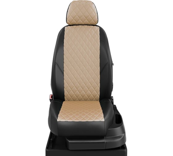 Авточехлы AVTOLIDER1 для Hyundai Creta с 2016-н.в. джип задняя спинка 40 HY15-1400-EC04-R-bge