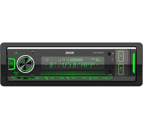 Автопроигрыватель Mystery MAR-866DBT MP3 00000047004
