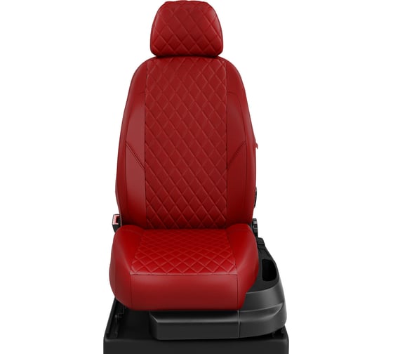 Авточехлы AVTOLIDER1 для Audi A4 В7 с 2004-2009г. седан, универсал задняя AU01-0209-EC30-R-red 1