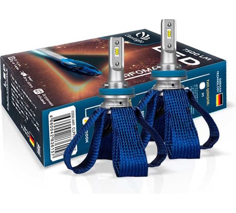 Комплект ламп Clearlight LED Performance H7, 7500 lm, 6000K, 2 шт CLPFMLEDH7-2
