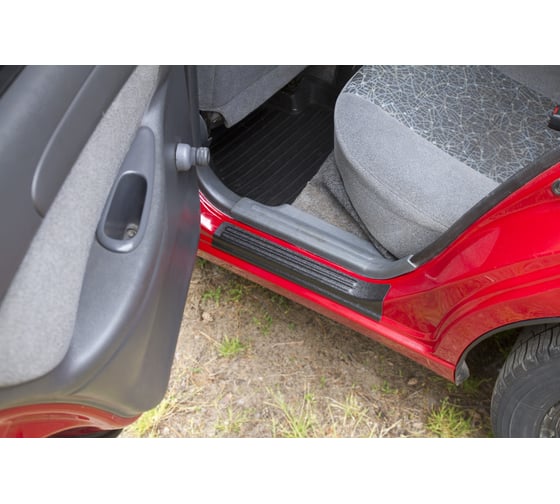 Накладки на внутренние пороги дверей Русская Артель для Chevrolet Lanos 2005-2009 г.в. NC-152702