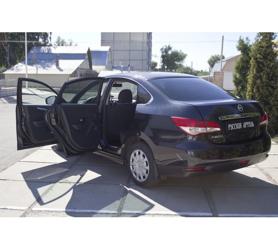 Накладки на внутренние пороги дверей Русская Артель для Nissan Almera 2014- г.в. NN-152502
