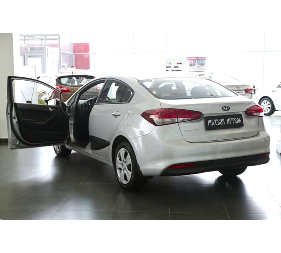Накладки на внутренние пороги дверей Русская Артель для KIA Cerato (седан) 2013-2016 г.в. NK-155502