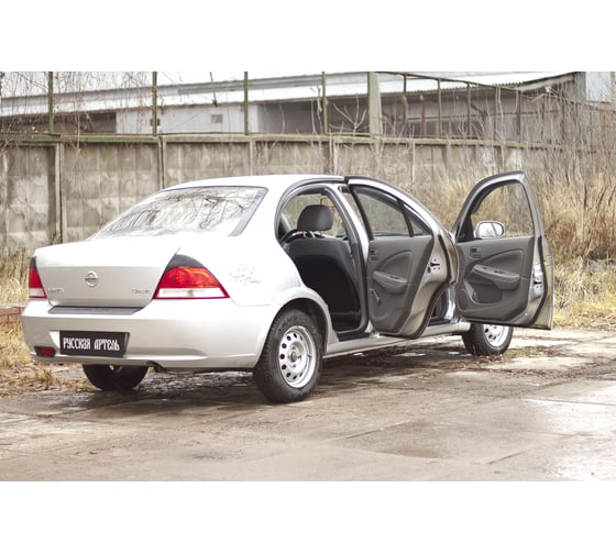 Накладки на внутренние пороги дверей Русская Артель для Nissan Almera Classic 2007-2012 г.в. NNAC-050102