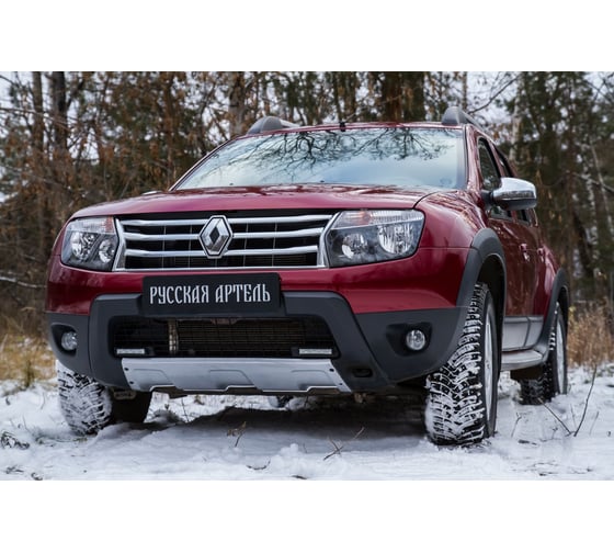 Накладка бампера Русская Артель для Renault Duster 2010- г.в., 2 мм NRD-007601