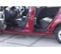 Накладки на внутренние пороги дверей Русская Артель для Renault Sandero 2009-2013 г.в. NR-150402 4