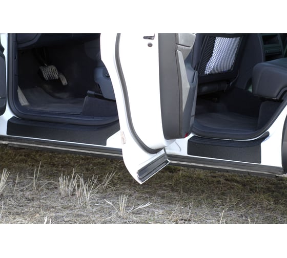 Накладки на внутренние пороги дверей Русская Артель для Volkswagen Touareg 2014- г.в. NV-156502