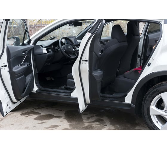Накладки на внутренние пороги дверей Русская Артель для Toyota C-HR 2018- г.в. NT-161602