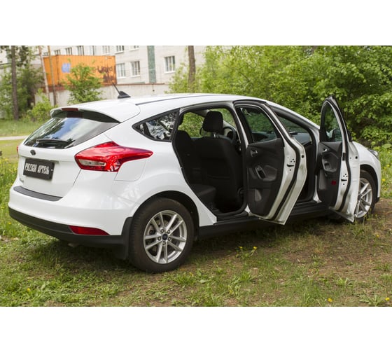 Накладки на внутренние пороги дверей Русская Артель для Ford Focus III 2014- г.в. (рестайлинг) NF-152902