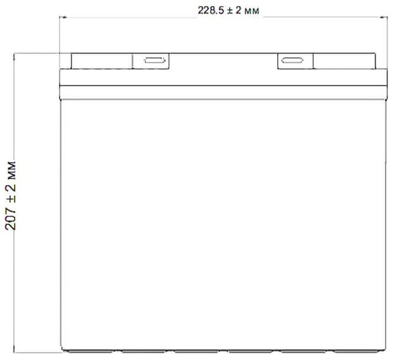 Аккумуляторная батарея литиевая WBR LiFePO4 GPLi24-30 24 В 30 Ач УТ-00002400