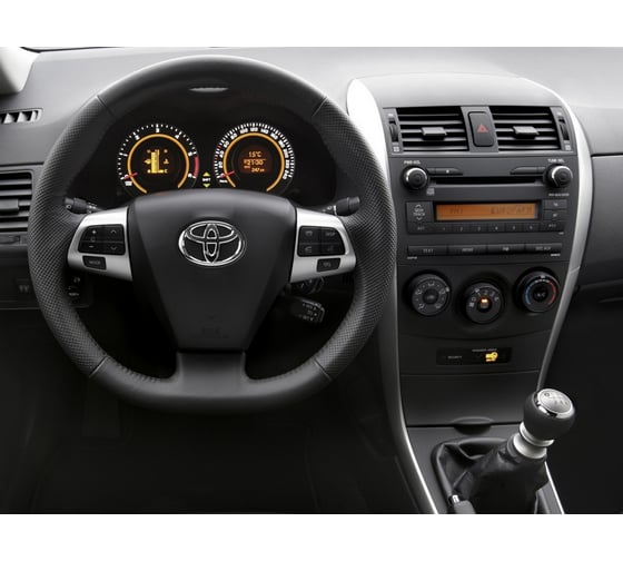 Переходная рамка AURA 9 для а/м Toyota Corolla (2007-2013) серая AFX-TY95