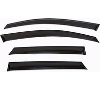 Дефлекторы окон Rival для Hyundai Santa Fe V (MX5) 2023-, плоские, листовой ПММА, 4 шт 32304002