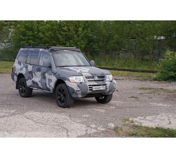 Багажник экспедиционный STC Mitsubishi Pajero 1999-2006 шторка STC-MPA/99-TR1