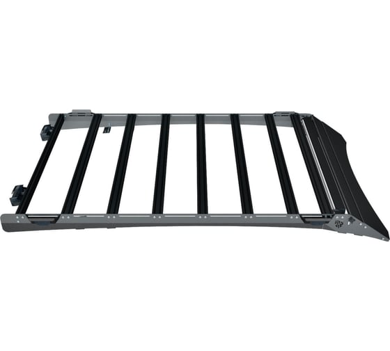 Багажник экспедиционный STC Renault Duster 2010-2019 шторка дальний, рабочий и задний свет STC-RDU/10-TR1-L1L2L3