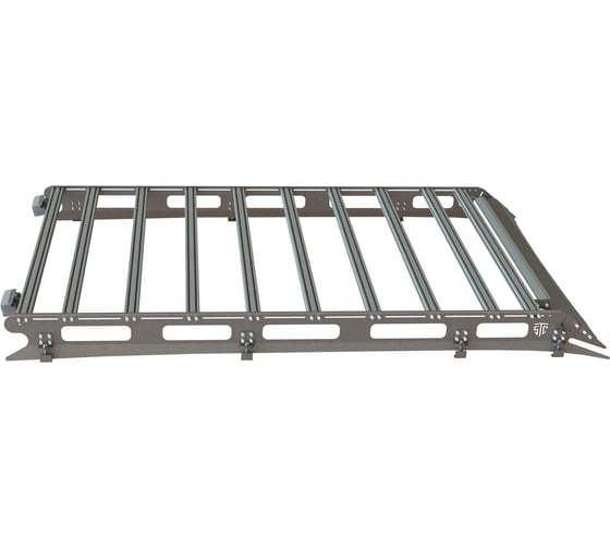 Багажник экспедиционный STC Toyota Land Cruiser 80 шторка дальний и задний свет STC-TLC80-TR1-L1L2