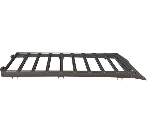 Багажник экспедиционный STC Toyota Land Cruiser 100/105 шторка, дальний и задний свет STC-TLC100/105-TR1-L1L2