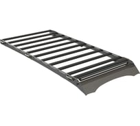 Багажник экспедиционный STC Mitsubishi Pajero 2006+ шторка дальний и рабочий свет STC-MPA/06-TR1-L1L3