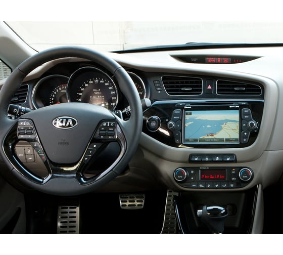 Рамка AurA 2DIN, KIA Rio (2011+) Piano black (RKIA-N28B AFA-KI05
