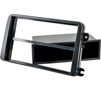 Рамка 1/2DIN+карман для Skoda Fabia, Golf 5, Passat B6, Tiguan, Jetta AURA AFA-VW01