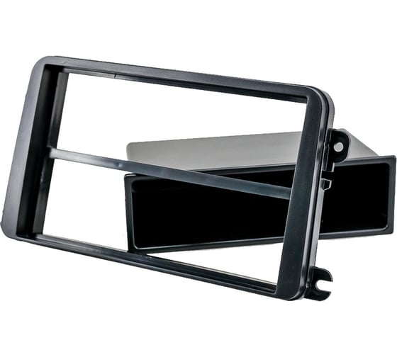 Рамка 1/2DIN+карман для Skoda Fabia, Golf 5, Passat B6, Tiguan, Jetta AURA AFA-VW01 1