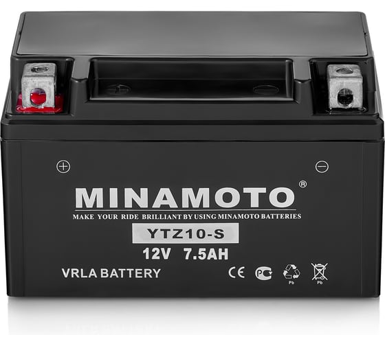 Мотоаккумулятор MINAMOTO YTZ10-S 7508