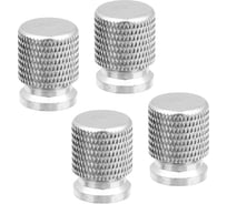 Набор заглушек ниппеля ЕРМАК 4шт., серебро 754-029