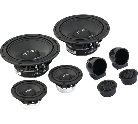Трехкомпонентная акустика TONEMIX 6 16 см, 200 Вт, гриль 3 Tonemix ICN-6.3A-GR