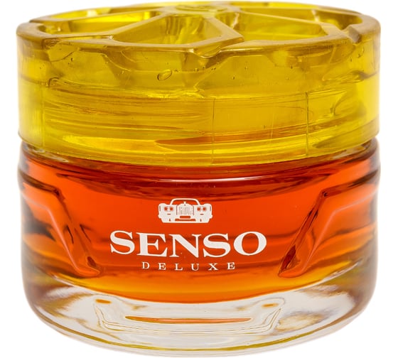 Ароматизатор Dr.Marcus SENSO Deluxe в банке, гелевый, Vanilla Creme №869 1