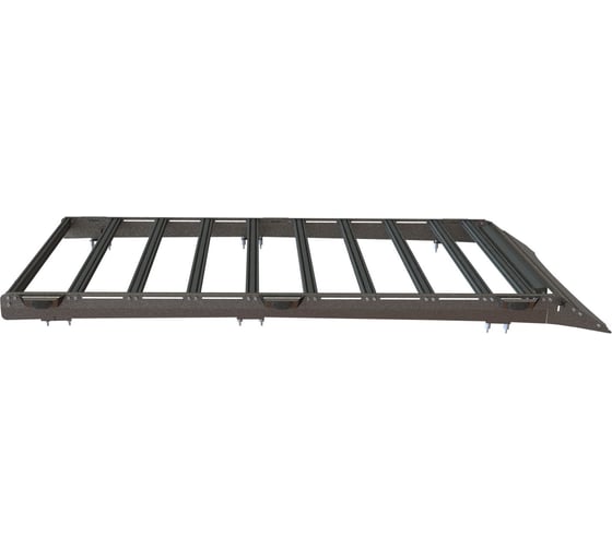 Багажник экспедиционный STC Toyota Land Cruiser 100/105 ШТОРКА, дальний и рабочий свет STC-TLC100/105-TR1-L1L3
