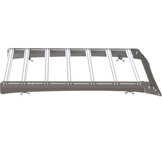 Багажник экспедиционный STC Toyota Hilux 2005+ ШТОРКА, дальний свет STC-THIL/04-TR1-L1