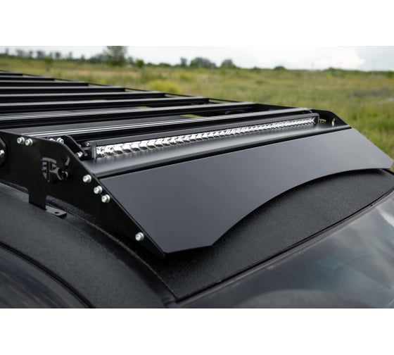 Багажник экспедиционный STC Toyota Land Cruiser Prado 150/Lexus GX460 ШТОРКА дальний свет STC-TLCP150-TR1-L1