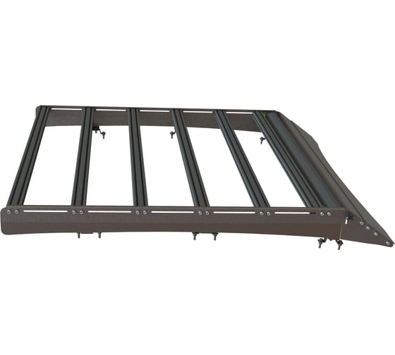 Багажник экспедиционный STC Toyota Tundra Double Cab 2006-2021 ШТОРКА дальний свет STC-TTU/06-TR1-L1