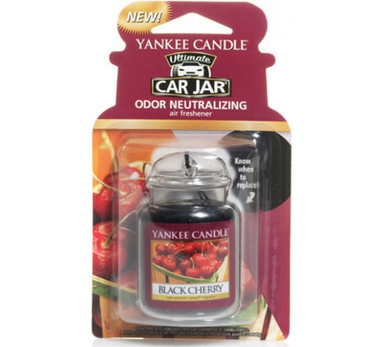 Гелевый авто-ароматизатор Yankee Candle Черная черешня 1221000E