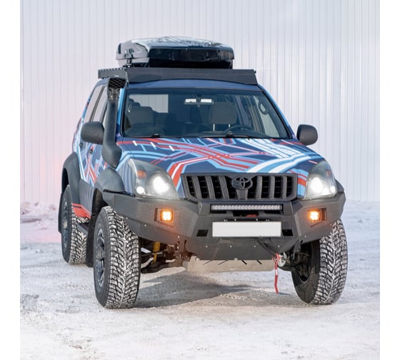 Багажник экспедиционный STC Toyota Land Cruiser Prado 120/Lexus GX470 ШТОРКА STC-TLCP120-TR1
