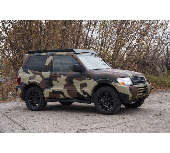 Багажник экспедиционный STC Mitsubishi Pajero 3-Х ДВЕРНЫЙ 1999+ ШТОРКА STC-MPA/99-TR3
