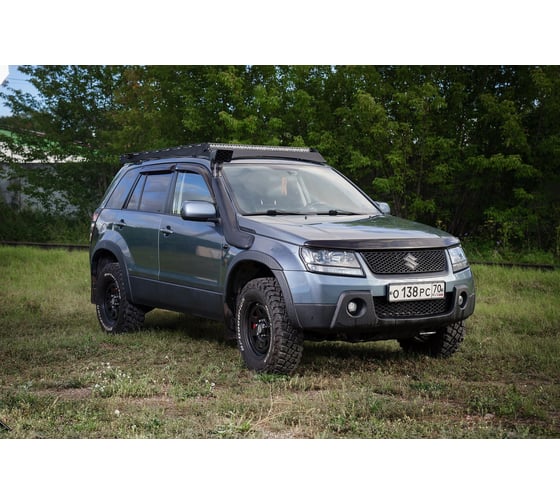 Багажник экспедиционный STC Suzuki Grand Vitara 2005-2016 ШТОРКА STC-SGV-TR1