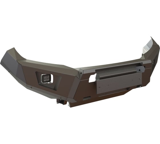 Бампер силовой передний STC тип Revo Toyota Land Cruiser Prado 150 2009-2013 с защитной дугой и противотуманными фарами STC-TLCP150-BFR-C1-L1 1