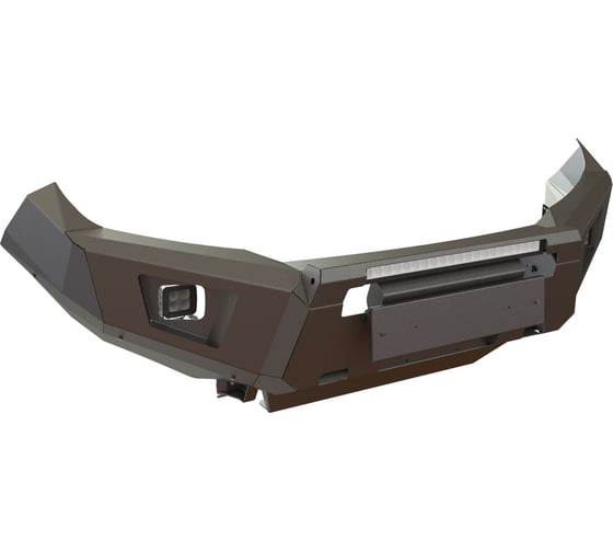 Бампер силовой передний STC тип Revo Toyota Land Cruiser Prado 150 2009-2013 с защитной дугой, противотуманными фарами и балкой дальнего света STC-TLCP150-BFR-C1-L1L4 1