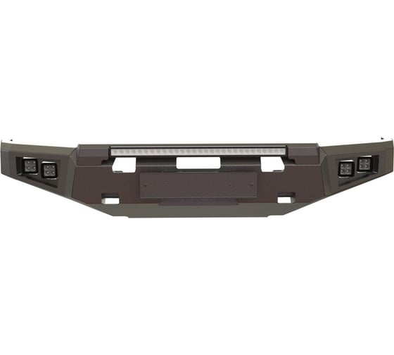 Бампер силовой передний STC тип Revo Toyota Tundra 2013-2021 с защитной дугой, противотуманными фарами и балкой дальнего света STC-TT13-BFR-C1-L1L4