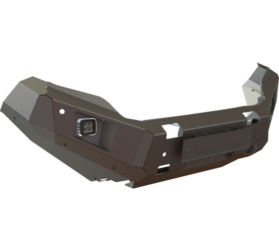 Бампер силовой передний STC тип Revo Toyota Land Cruiser Prado 150 2013-2017 с противотуманными фарами STC-TLCP150/13-BFR-L1 1