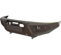 Бампер силовой передний STC Nissan Patrol Y61 2004+ с защитной дугой и противотуманными фарами STC-NPY61/04-BF-C1-L1