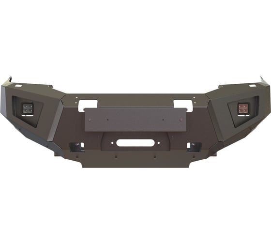 Бампер силовой передний STC тип Revo Toyota Hilux 2011-2014 с противотуманными фарами STC-TH11-BFR-L1 1