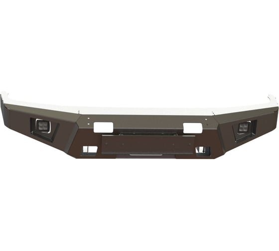 Бампер силовой передний STC тип Revo Toyota Land Cruiser 70 Series 2007+ c противотуманными фарами STC-TLC70/07-BFR-L1
