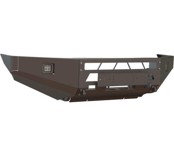 Бампер силовой передний STC Mitsubishi Pajero Sport 2016-2021 c противотуманными фарами STC-MPS3-BF-L1 1