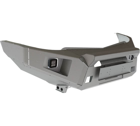 Бампер силовой передний STC тип Revo Mitsubishi Pajero Sport/L200 2013-2015 c защитной дугой и противотуманными фарами STC-MPS2-BFR-C1-L1
