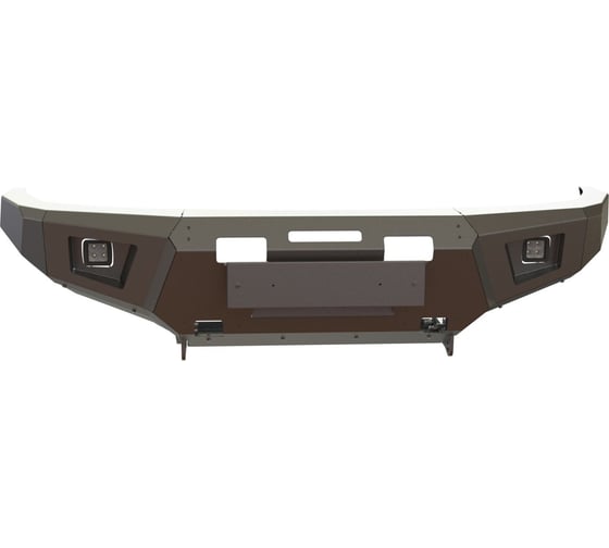 Бампер силовой передний STC Nissan Patrol Y61 1997-2004 с противотуманными фарами STC-NPY61-BF-L1