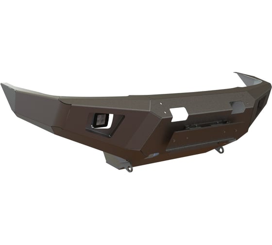 Бампер силовой передний STC тип Revo Toyota Land Cruiser Prado 95 с противотуманными фарами STC-TLCP95-BFR-L1 1