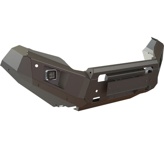 Бампер силовой передний STC тип Revo Toyota Land Cruiser Prado 150 2013-2017 с защитной дугой и противотуманными фарами STC-TLCP150/13-BFR-C1-L1 1